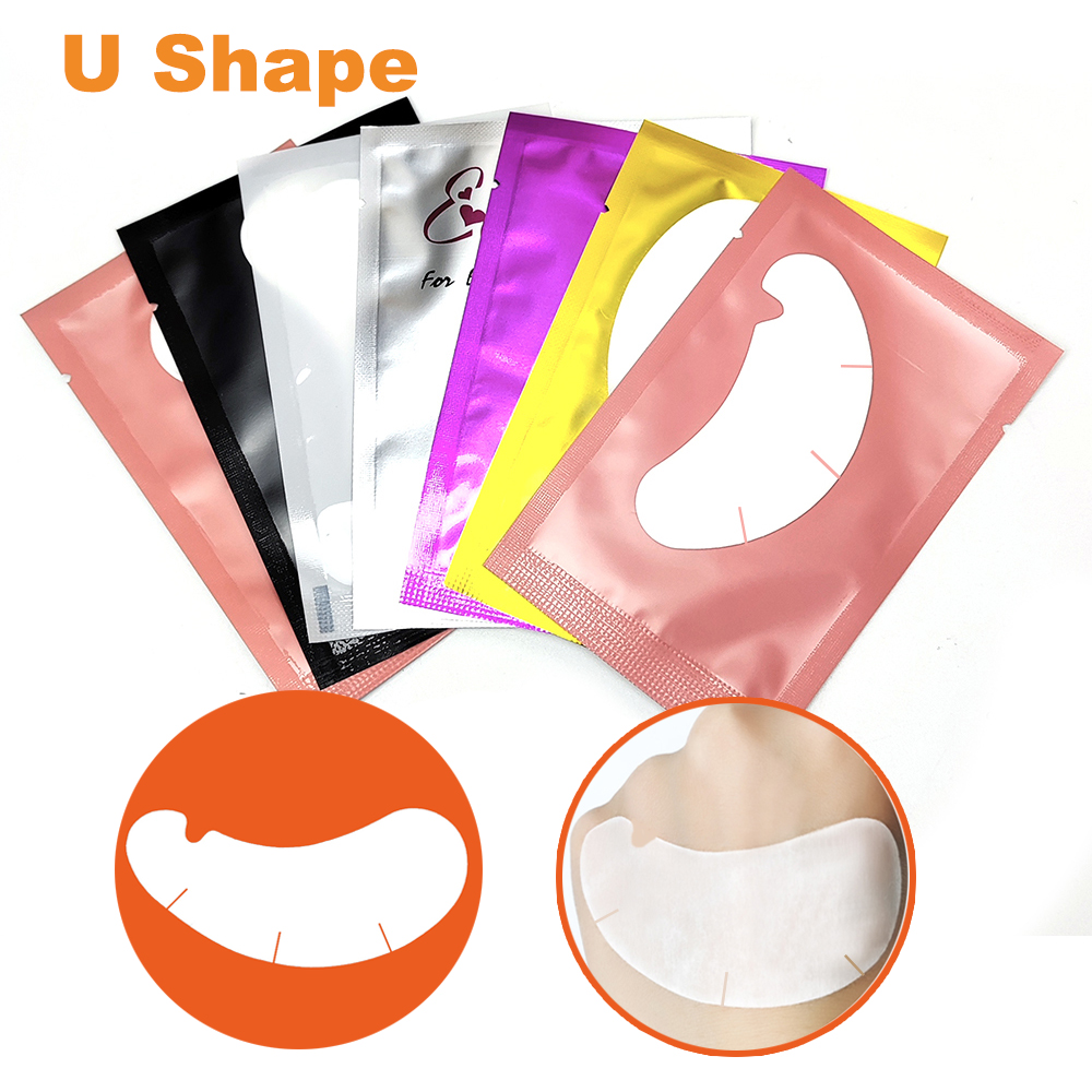 Under Eye Gel - 50 Pairs Hydrogel Patches for Eyelashes