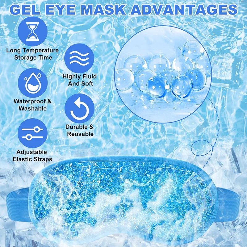 Gel Ice Eye Mask, Ice Eye Beau – обзор и цена Under Eye Gel