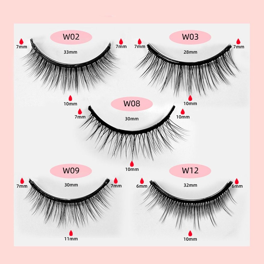 3 Pairs Reusable Fake Eyelashe – обзор и цена Eyelash Extension Supernatural