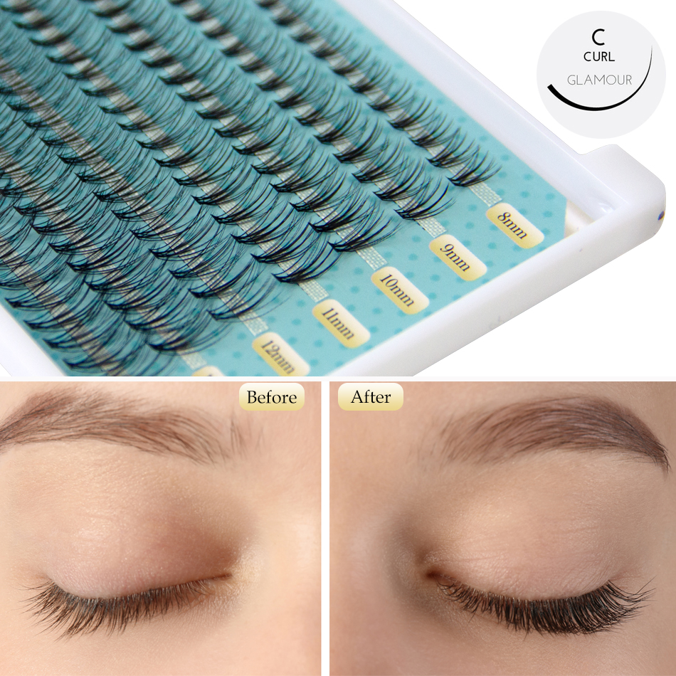 IGUIONSS 20D 8-14mm mix 7 rows – обзор и цена Eyelash Extension Supernatural