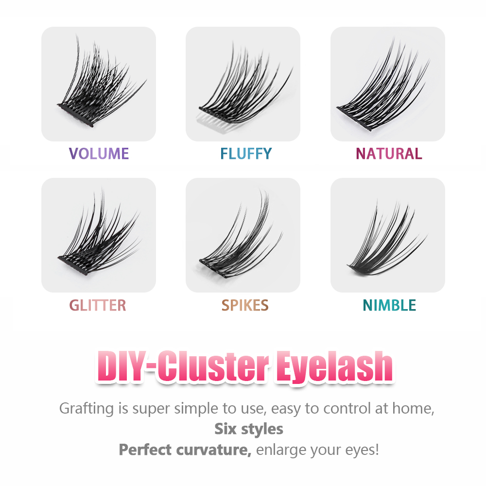 MASSCAKU Lash Clusters DIY Eye – обзор и цена Eyelash Extension Supernatural