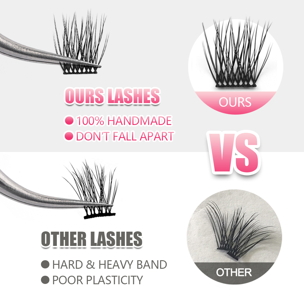 MASSCAKU Lash Clusters DIY Eye – обзор и цена Eyelash Extension Supernatural