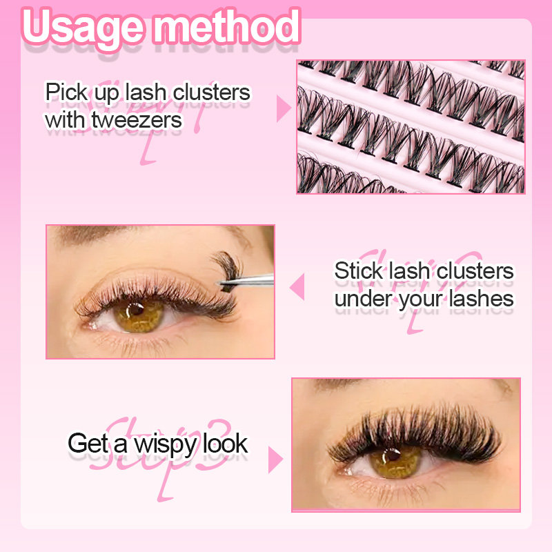 Individual Lashes Eyelash tuft – обзор и цена Eyelash Extension Volume Lashes