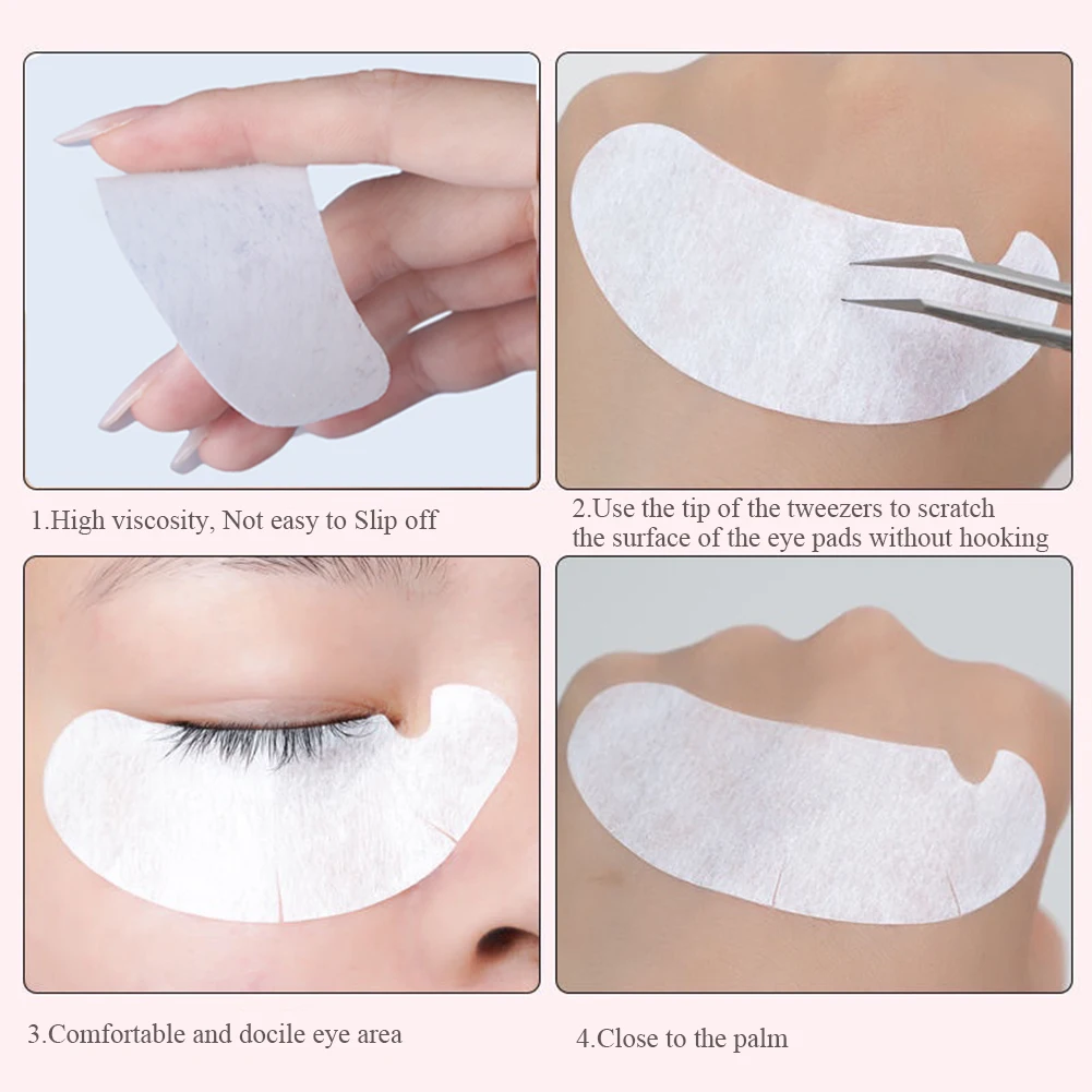 50/100PCS U Shape Eyelash Pads – обзор и цена Under Eye Gel