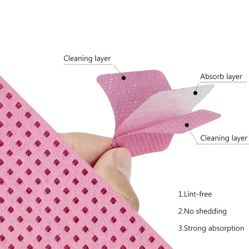 50 Lint-Free Nail Wipes, Super – обзор и цена Eyelash Extension Eyelash