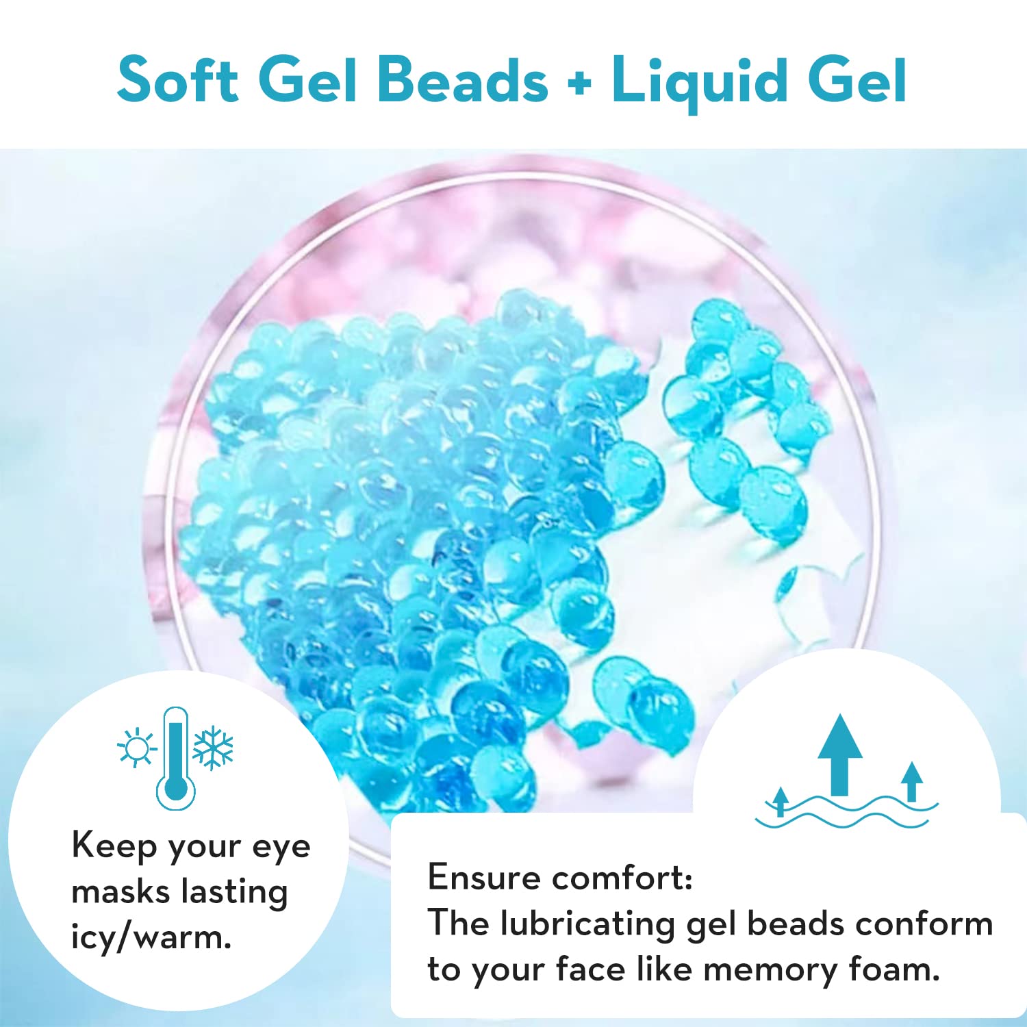 Cooling Eye Mask Gel Eye Mask  – обзор и цена Under Eye Gel
