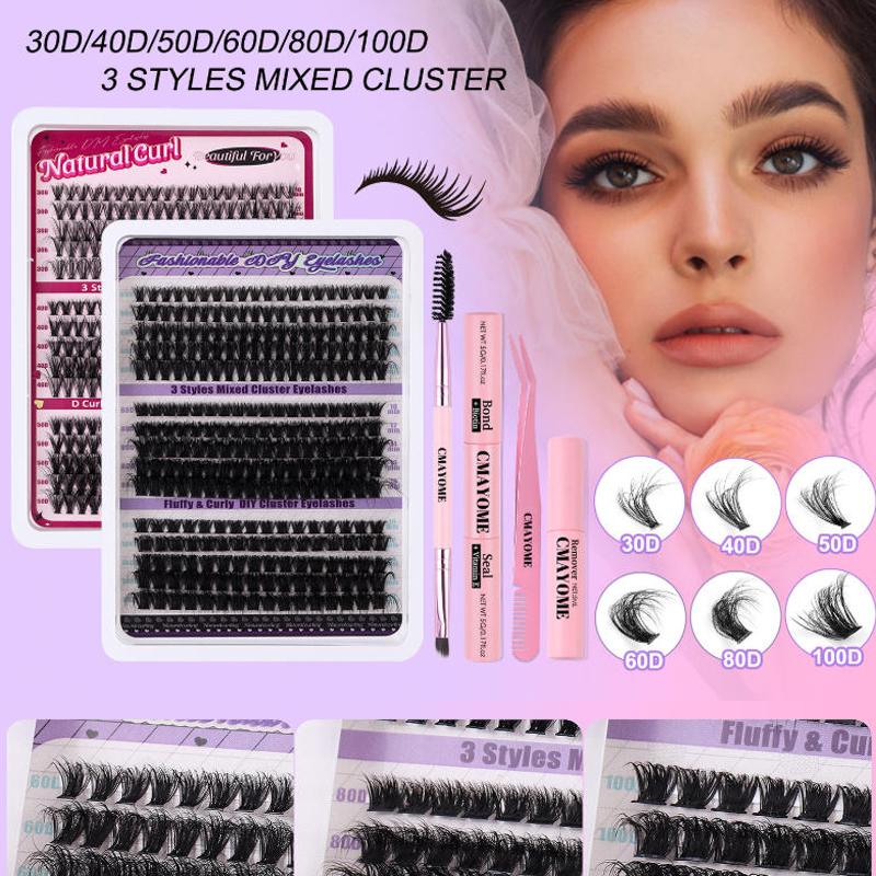 False Eyelashes Cluster Lashes – обзор и цена Eyelash Extension Volume Lashes