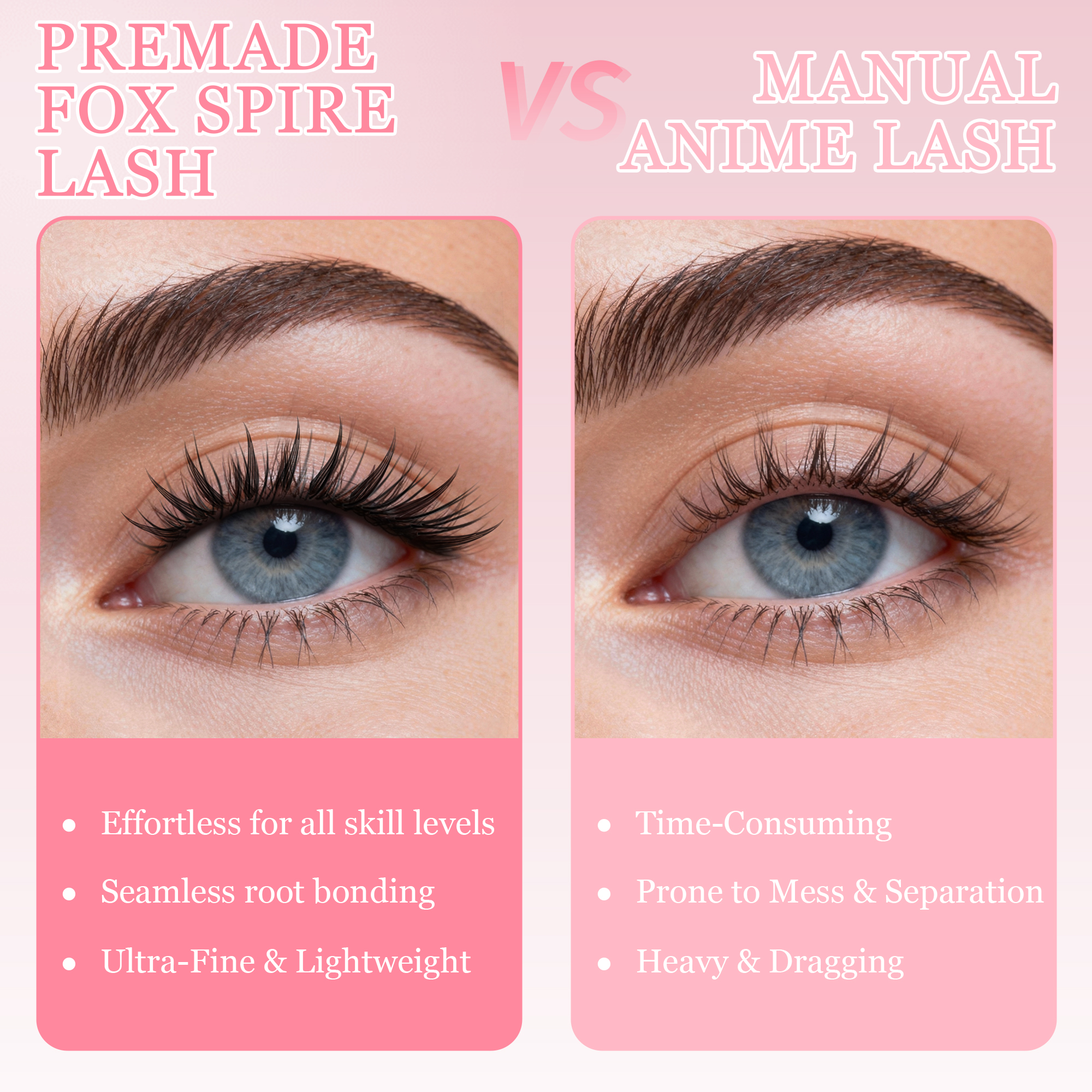 GLAMLASH Comic Spire Eyelash E – обзор и цена Eyelash Extension Supernatural