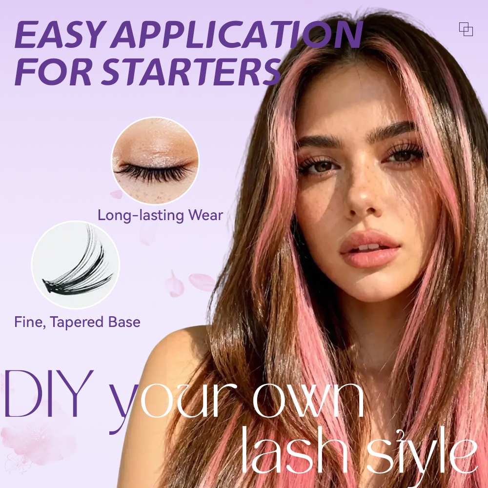 Yelix DIY Clusters Lashes Big  – обзор и цена Eyelash Extension Eyelash