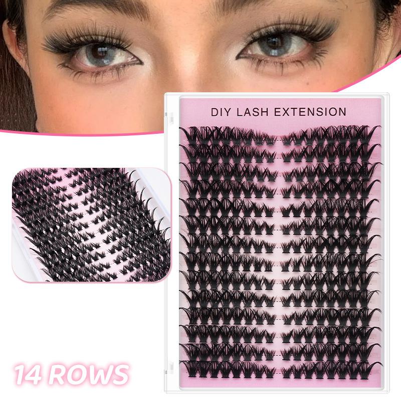 14 Rows Cluster Eyelash Extens – обзор и цена Eyelash Extension Eyelash