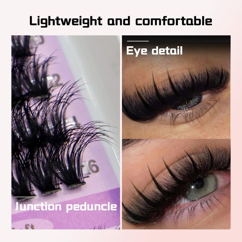 14 Rows Lash Clusters Spikes E – обзор и цена Eyelash Extension Eyelash