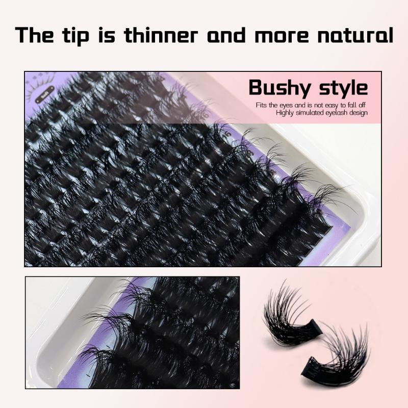 14 Rows Lash Clusters Spikes E – обзор и цена Eyelash Extension Eyelash
