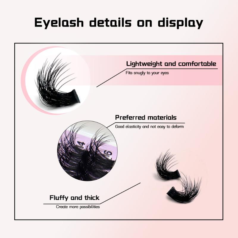 14 Rows Lash Clusters Spikes E – обзор и цена Eyelash Extension Eyelash