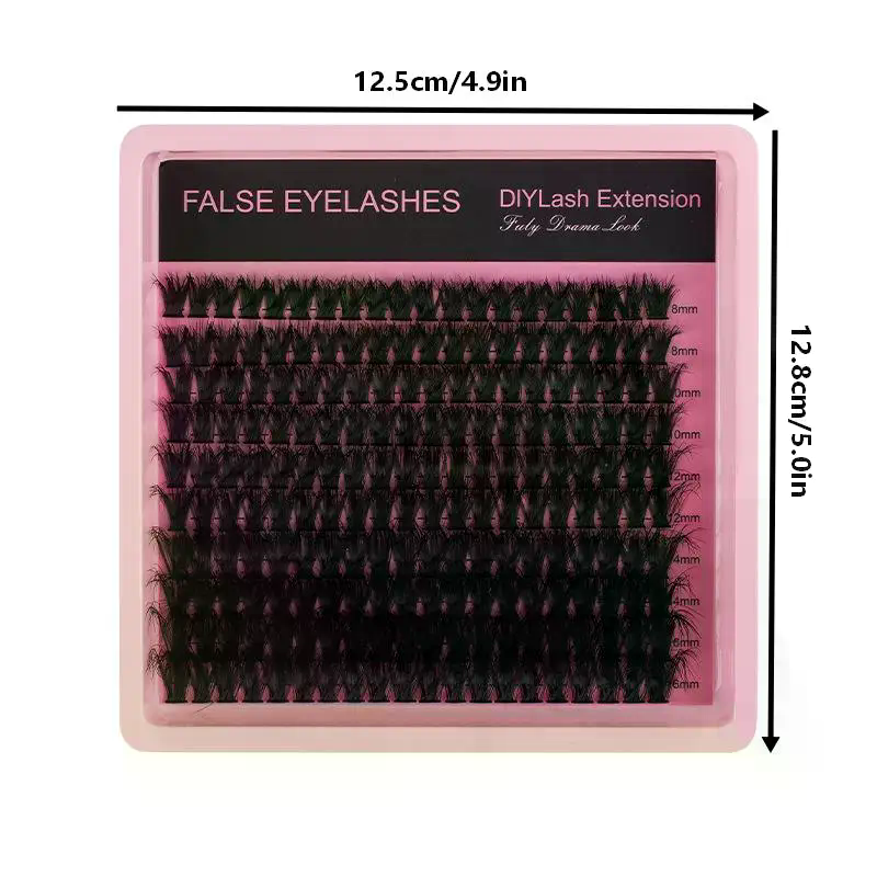 8 to 16mm D Curl Fluffy Lash C – обзор и цена Eyelash Extension Volume Lashes