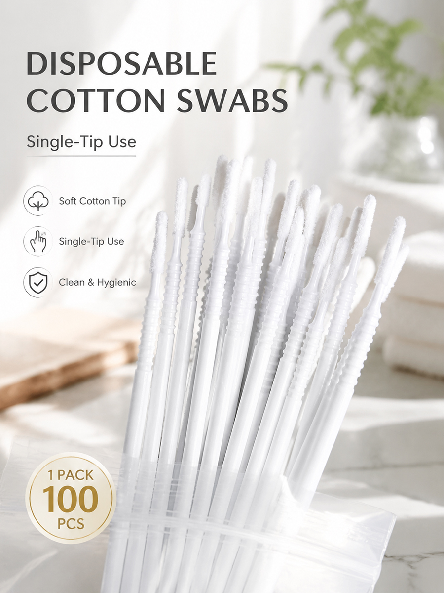 Disposable Long Cotton Swabs E – обзор и цена Eyelash Extension Eyelash