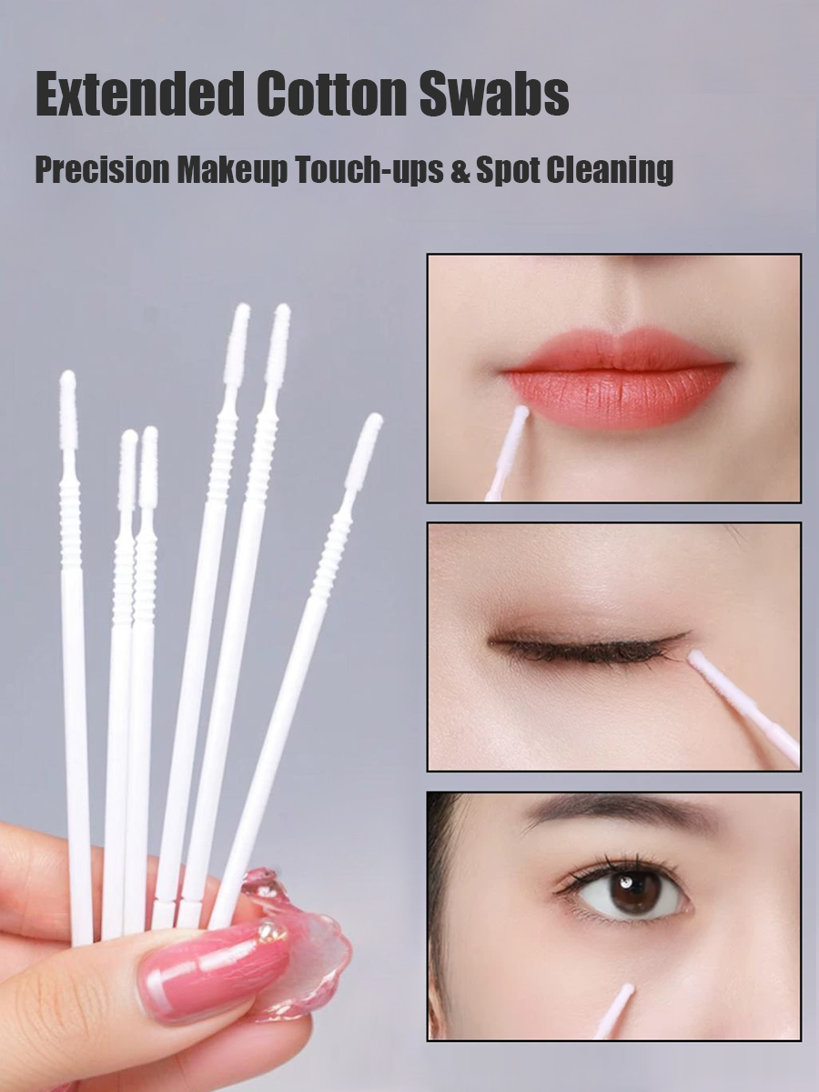 Disposable Long Cotton Swabs E – обзор и цена Eyelash Extension Eyelash