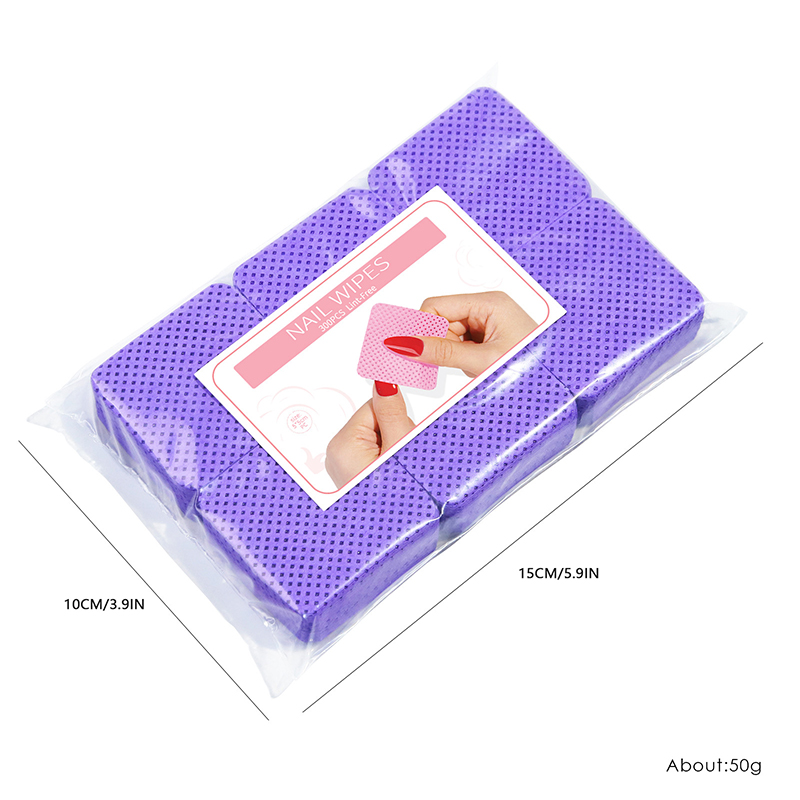 Lint Free Nail Wipes, 300 PCS  – обзор и цена Eyelash Extension Maps