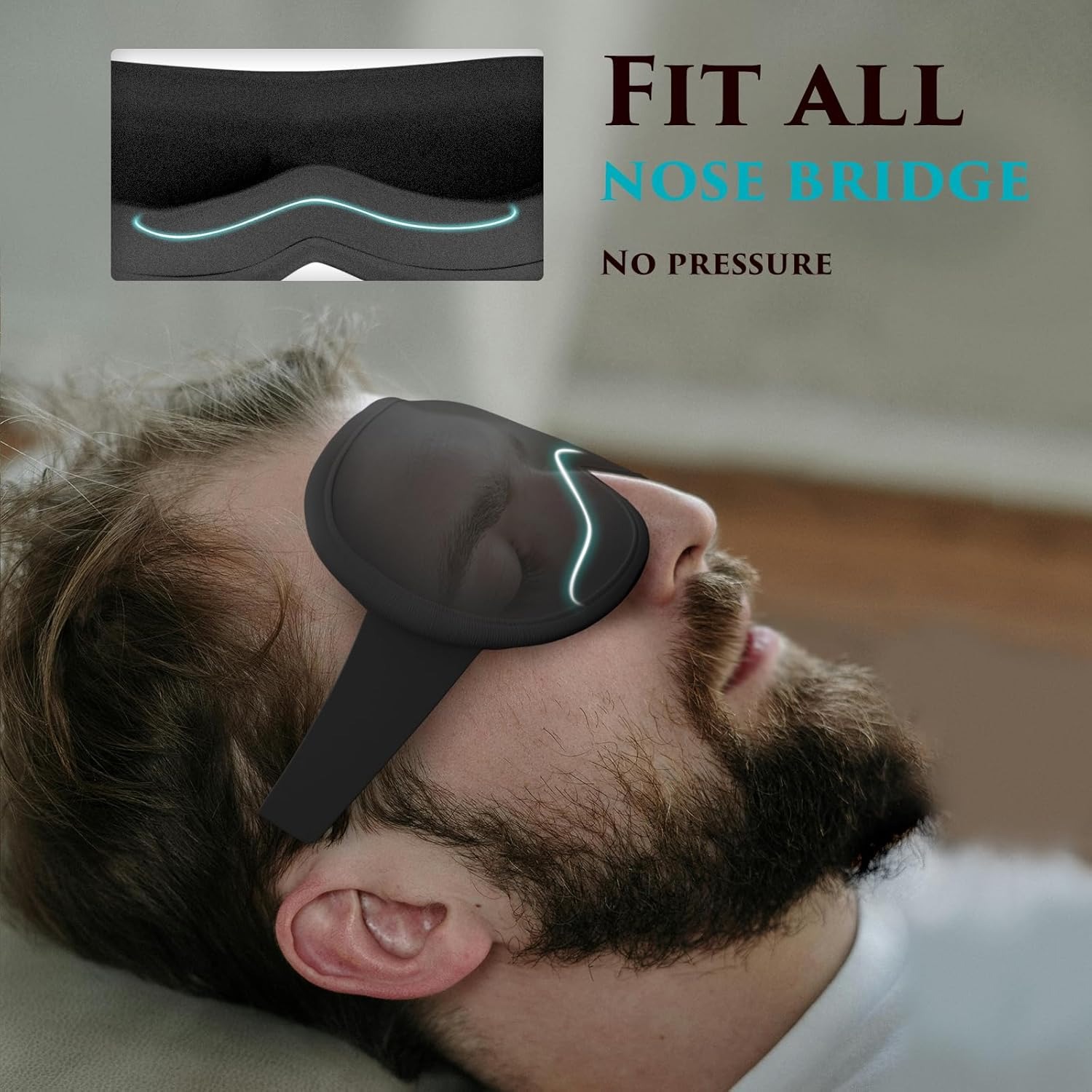 Eye Mask Cover for Sleeping -  – обзор и цена Eyelash Extension For Men