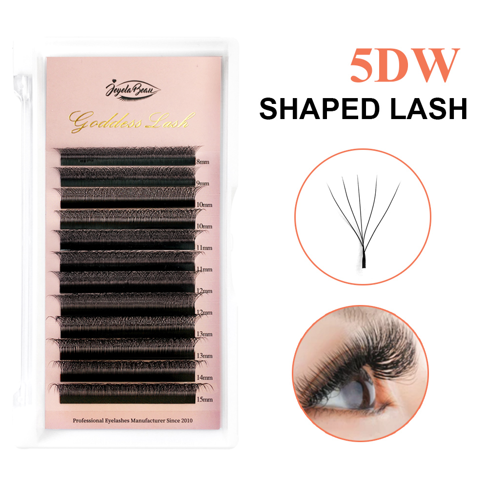 Goddess 5D W Shape Lashes Big  – обзор и цена Eyelash Extension Supernatural