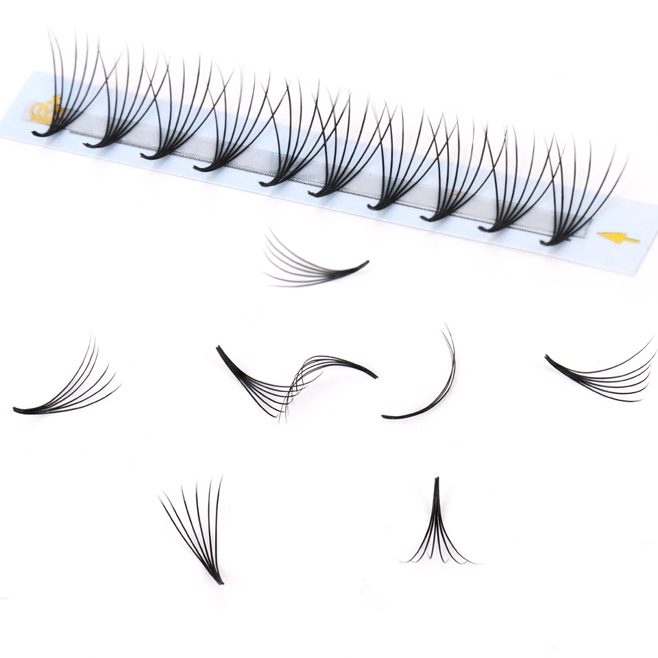 Flat Premade Fans Thin Root Ey – обзор и цена Eyelash Extension Supernatural