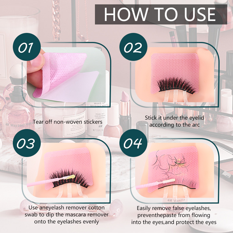 40pcs Eyelash Extension Remove – обзор и цена Eyelash Extension Maps