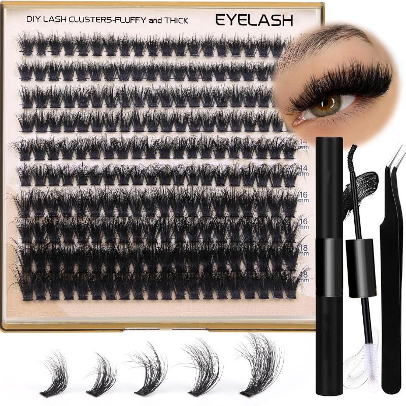 New Fluffy Thick Lash Clusters – обзор и цена Eyelash Extension Eyelash