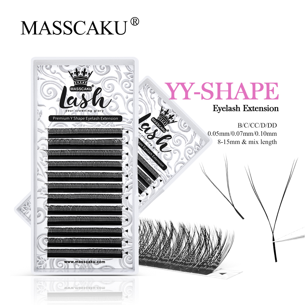 MASSCAKU Hand Woven YY Design  – обзор и цена Eyelash Extension Supernatural
