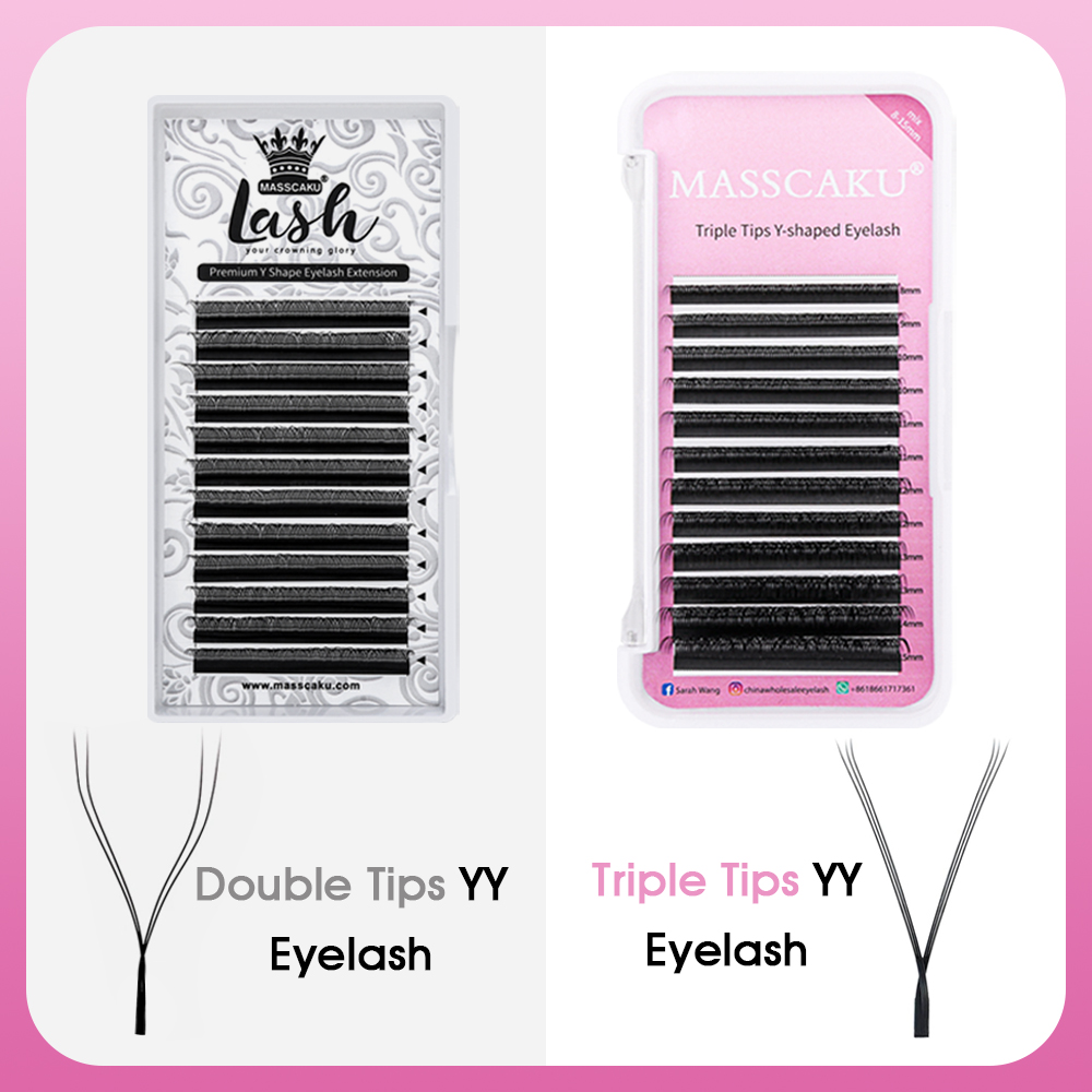 MASSCAKU Hand Woven YY Design  – обзор и цена Eyelash Extension Supernatural