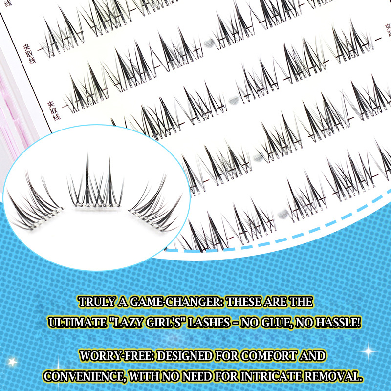 No Glue Eyelashes ”No-Band“Glu – обзор и цена Eyelash Extension Supernatural