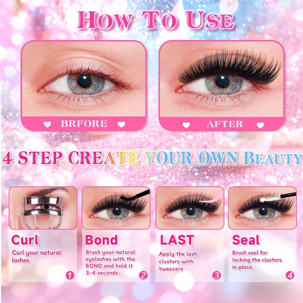 Natural Look False Eyelashes W – обзор и цена Eyelash Extension Eyelash