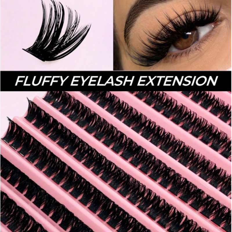 200PCS DIY Eyelash Extensions  – обзор и цена Eyelash Extension Supernatural
