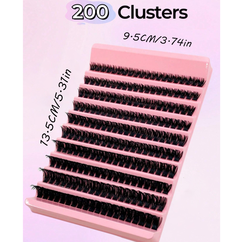 200PCS DIY Eyelash Extensions  – обзор и цена Eyelash Extension Supernatural