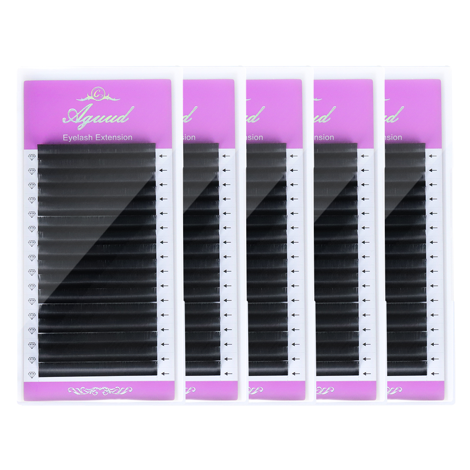 AGUUD 5 trays/lot NEW Super Ma – обзор и цена Eyelash Extension Supernatural