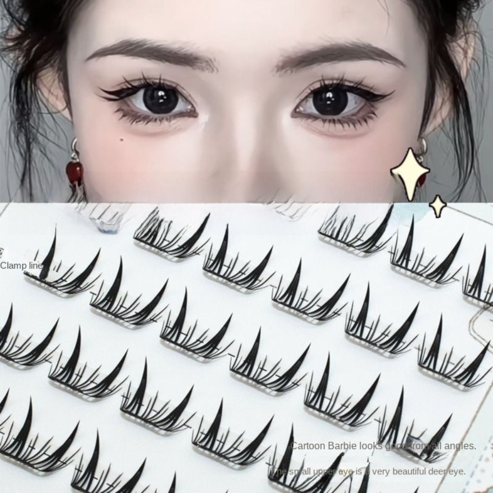 Fashion Fluffy No-Glue False E – обзор и цена Eyelash Extension For Men
