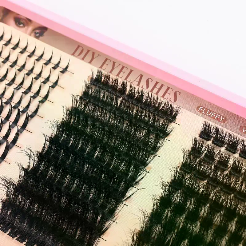 8 25mm Cluster Lashes Kit 260  – обзор и цена Eyelash Extension Eyelash